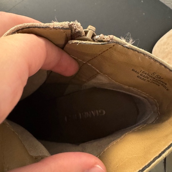 Gianni‎ Bini Women’s Beige Booties Size 5.5 - Picture 6 of 9